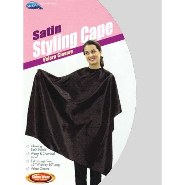 Dream Salon Wear -Styling Cape Satin Dream Salon Wear -Styling Cape Satin